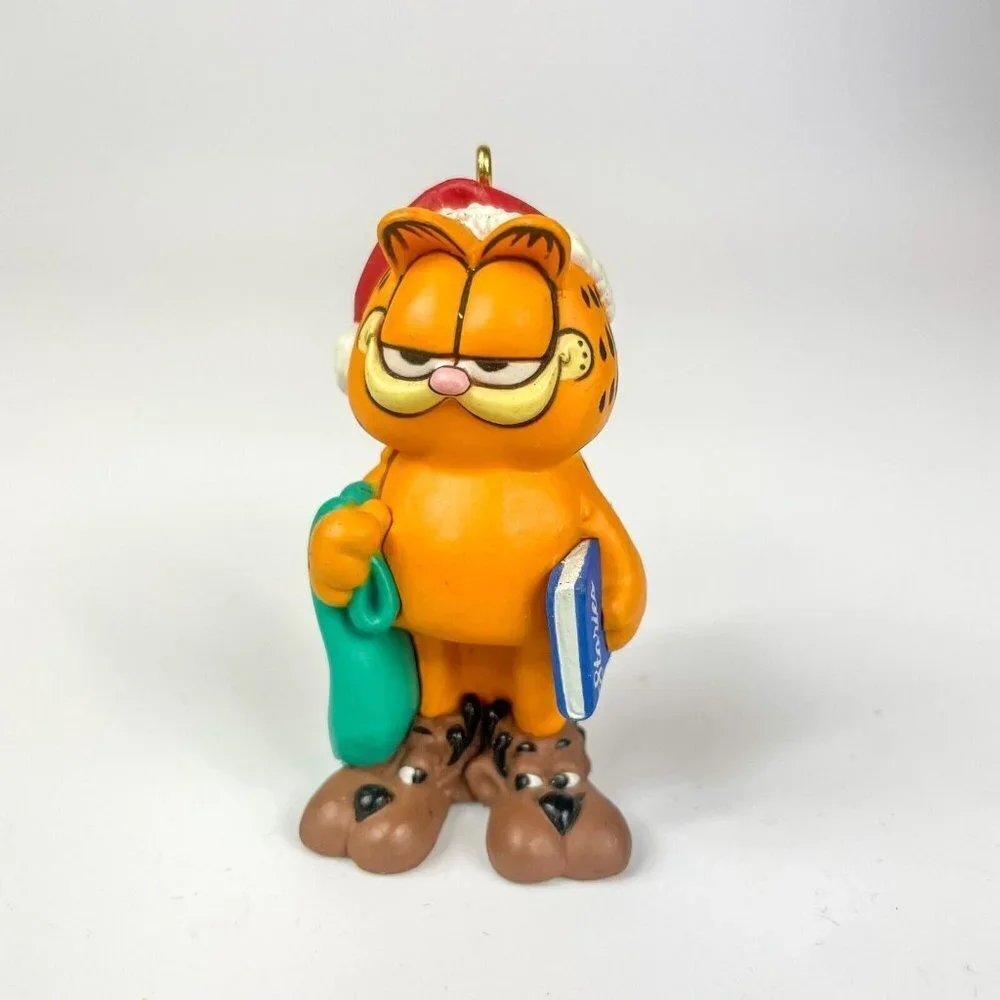 Vintage Hallmark Keepsake Garfield Ornament 1992